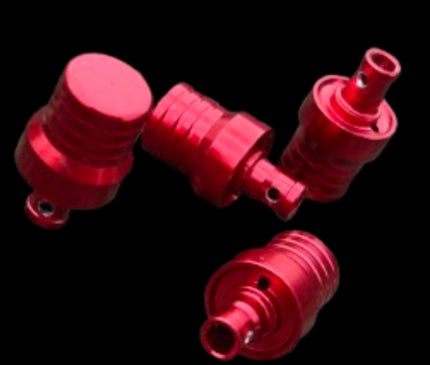 (4) Two-Way Breather for your axle helps prevents costly axle repairs and oil/grease seal failure by allowing proper ventilation and pressure equalization