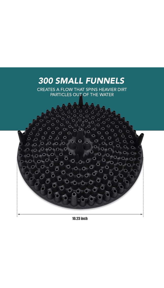 WASH&WHIPS Pit Stop Particle Interceptor - Fits 5 / 3.5 G Buckets