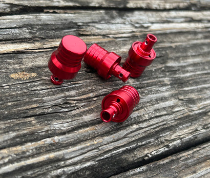 (4) Two-Way Breather for your axle helps prevents costly axle repairs and oil/grease seal failure by allowing proper ventilation and pressure equalization