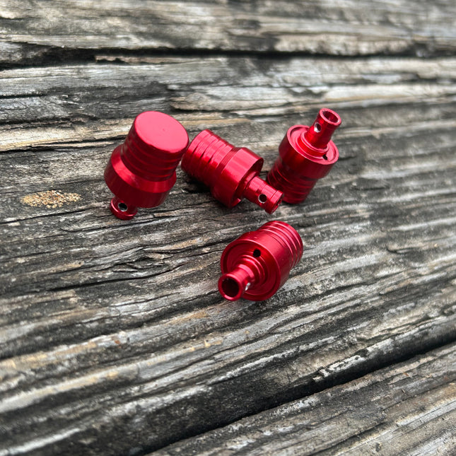 (4) Two-Way Breather for your axle helps prevents costly axle repairs and oil/grease seal failure by allowing proper ventilation and pressure equalization