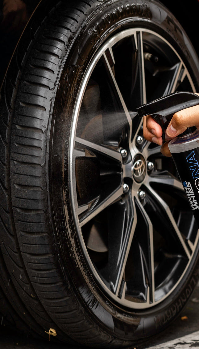 WASH&WHIPS Wheel & Tire Wash & Shine Kit - $48 Value