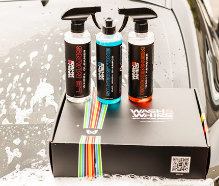 WASH&WHIPS 3-Step Car Care System