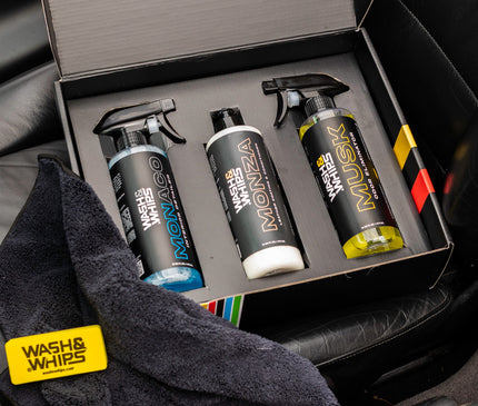 WASH&WHIPS 3-Step Car Care System