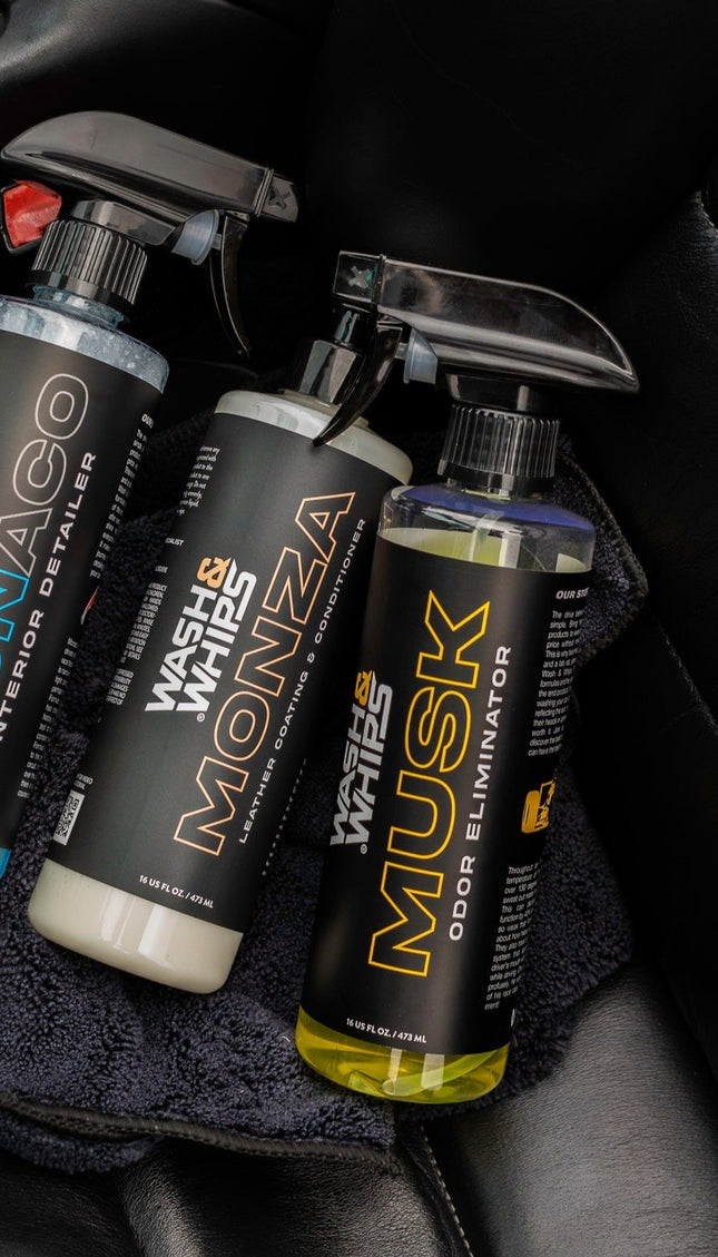 WASH&WHIPS CLEAN - Interior Car Wash Kit (Step 2)