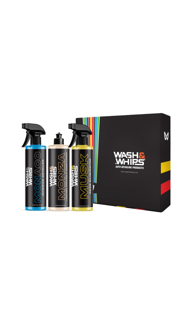 WASH&WHIPS CLEAN - Interior Car Wash Kit (Step 2)