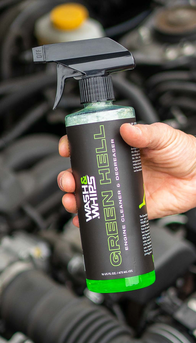 WASH&WHIPS Green Hell Engine Cleaner & Degreaser