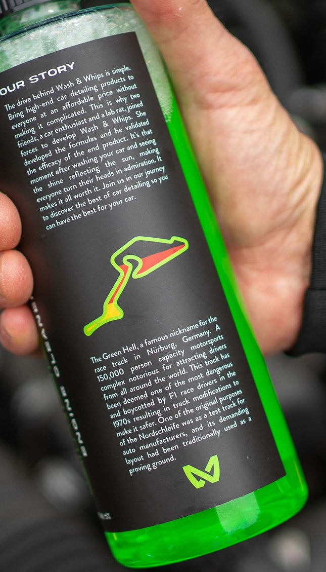 WASH&WHIPS Green Hell Engine Cleaner & Degreaser