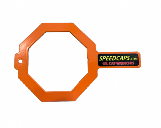 3-1/2 inch oil cap wrench that makes the job easy