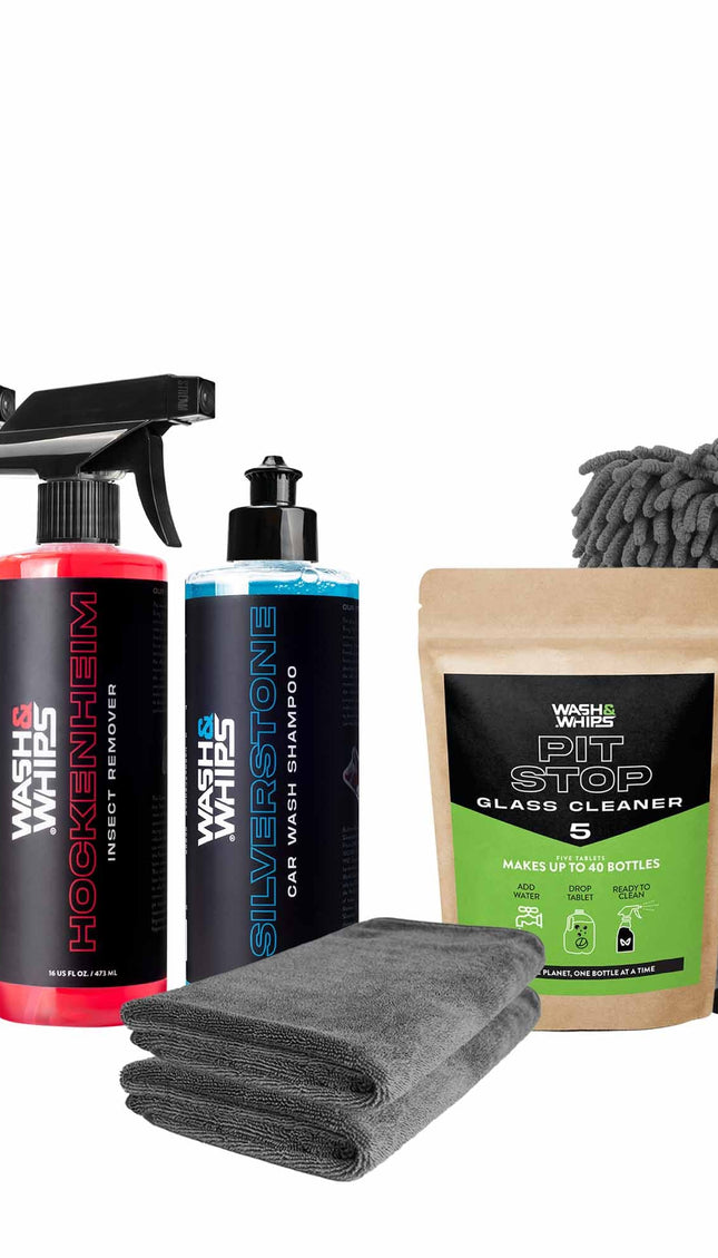 WASH&WHIPS New Car Care Kit