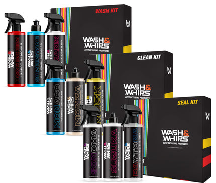 WASH&WHIPS 3-Step Car Care System