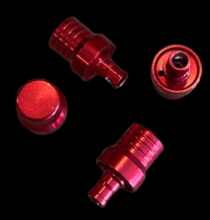 (4) Two-Way Breather for your axle helps prevents costly axle repairs and oil/grease seal failure by allowing proper ventilation and pressure equalization