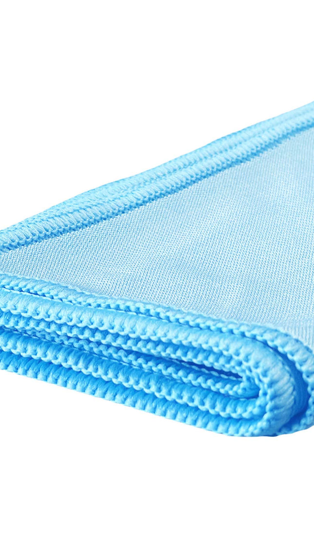 WASH&WHIPS Wipe Once Microfiber Glass Cleaning Cloth Pro - 3 Pack