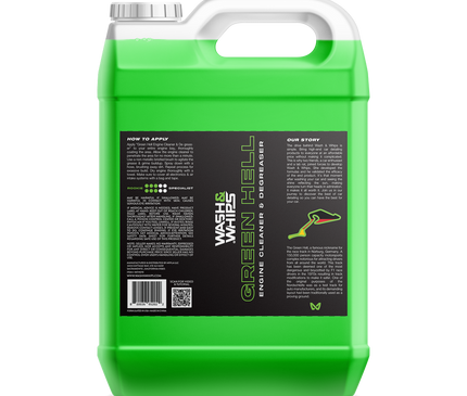 WASH&WHIPS Green Hell Engine Cleaner & Degreaser