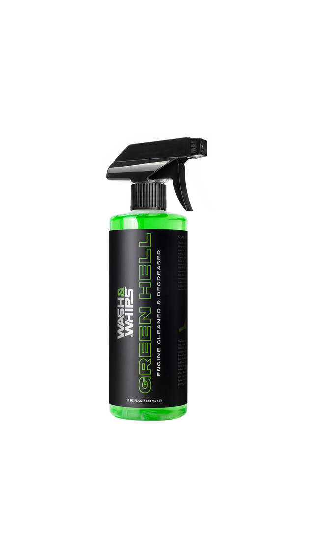 WASH&WHIPS Green Hell Engine Cleaner & Degreaser