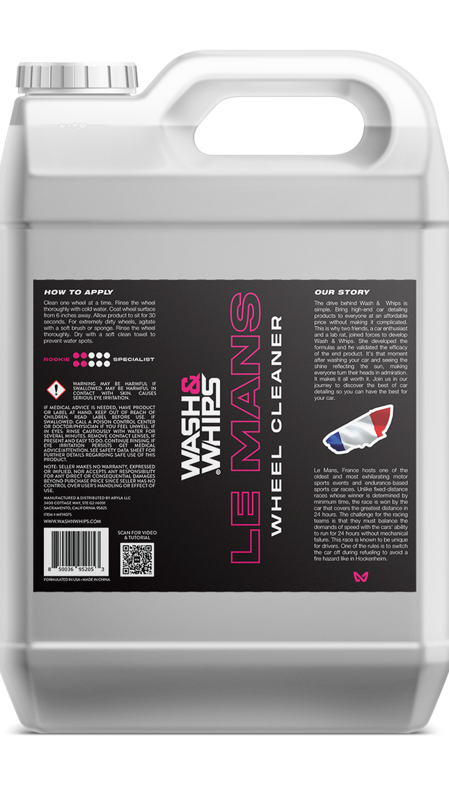 WASH&WHIPS Le Mans Wheel Cleaner