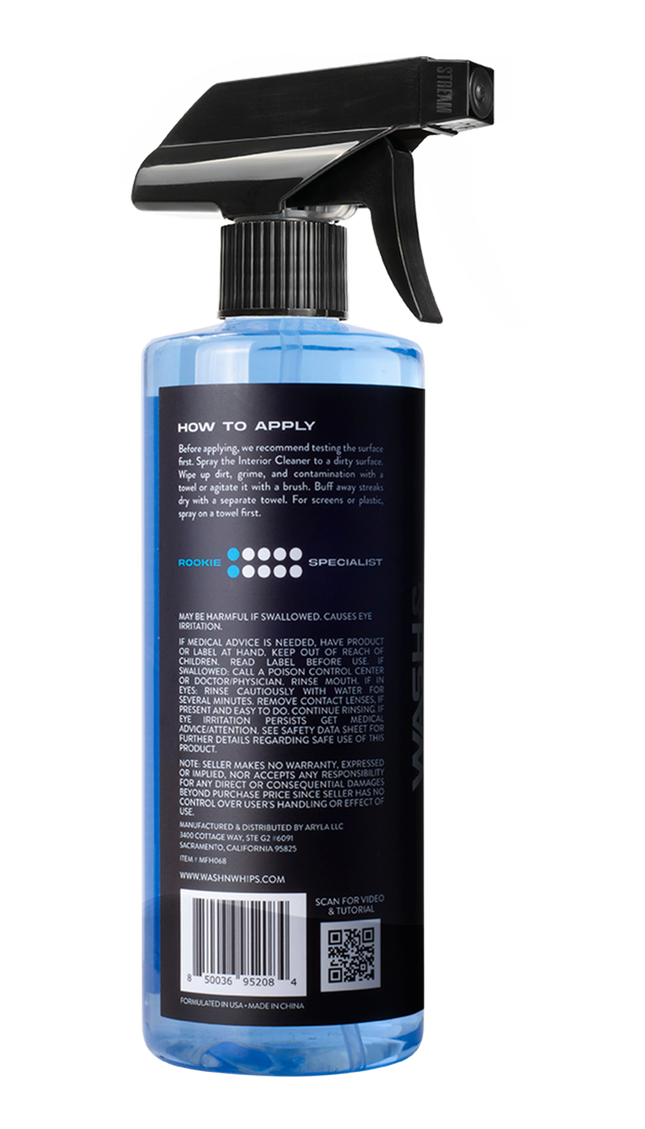 WASH&WHIPS Monaco Interior Cleaner