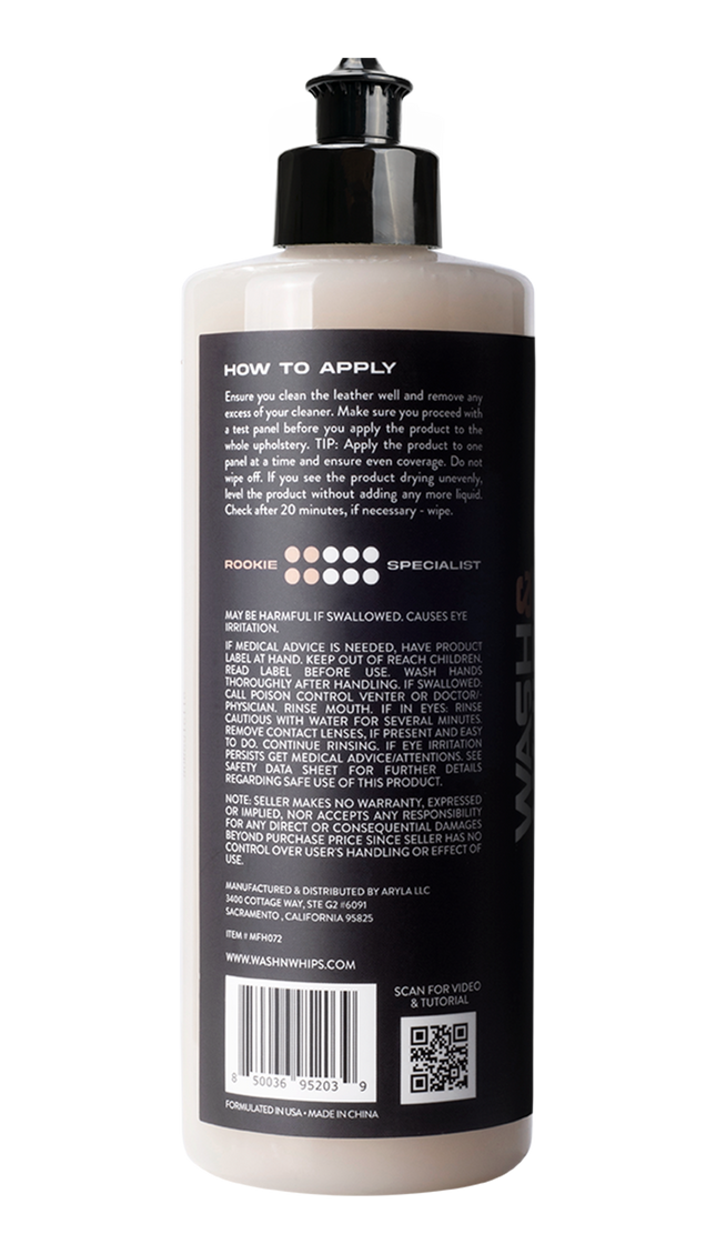 WASH&WHIPS Monza Leather Coating & Conditioner
