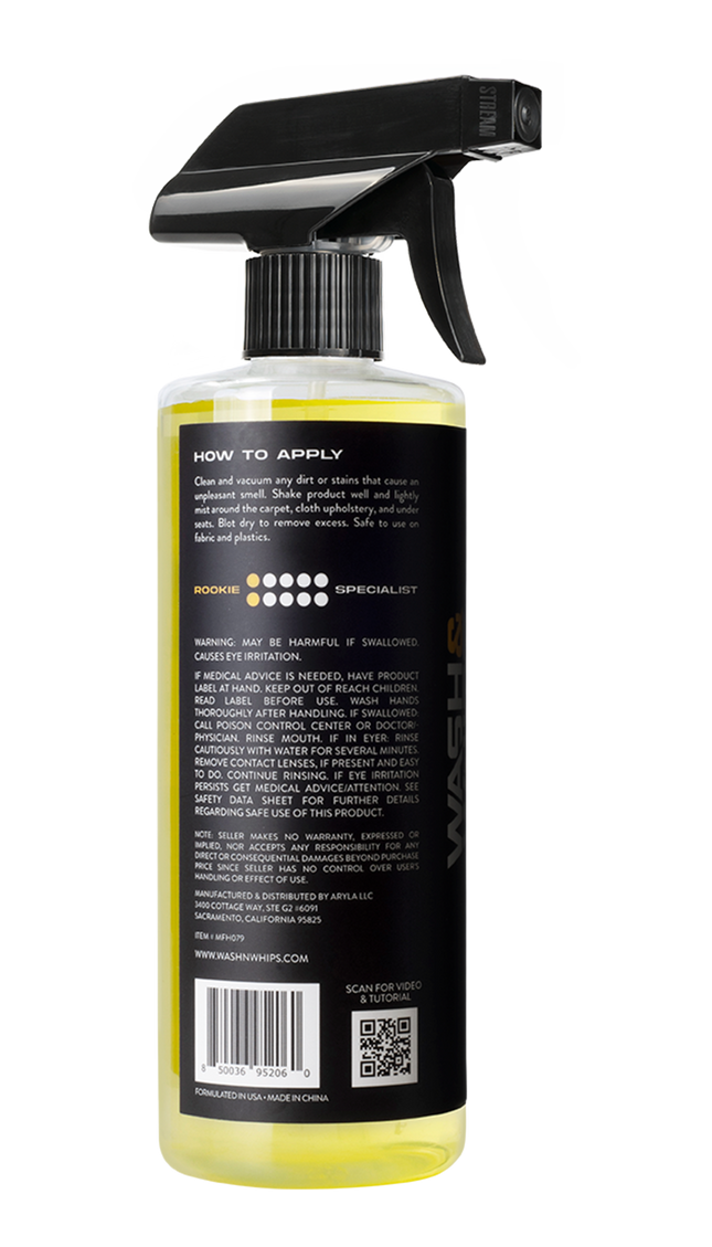 WASH&WHIPS Musk Odor Eliminator [New Customer Offer 16oz (see promo in cart)]