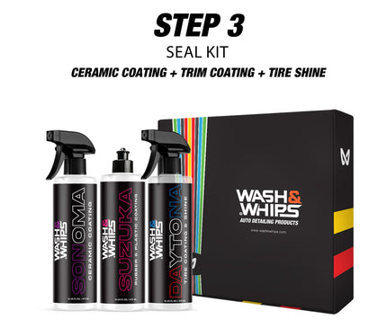 WASH&WHIPS 3-Step Car Care System