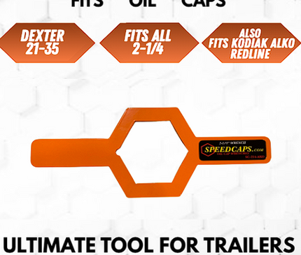 Trailer Oil Cap Wrench  – Durable, Easy Operation – Premium Quality (1 Wrench)