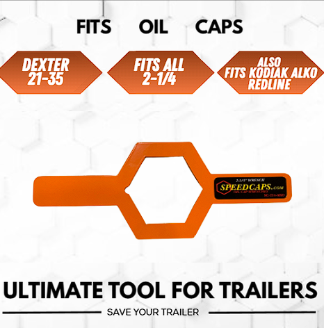 Trailer Oil Cap Wrench  – Durable, Easy Operation – Premium Quality (1 Wrench)