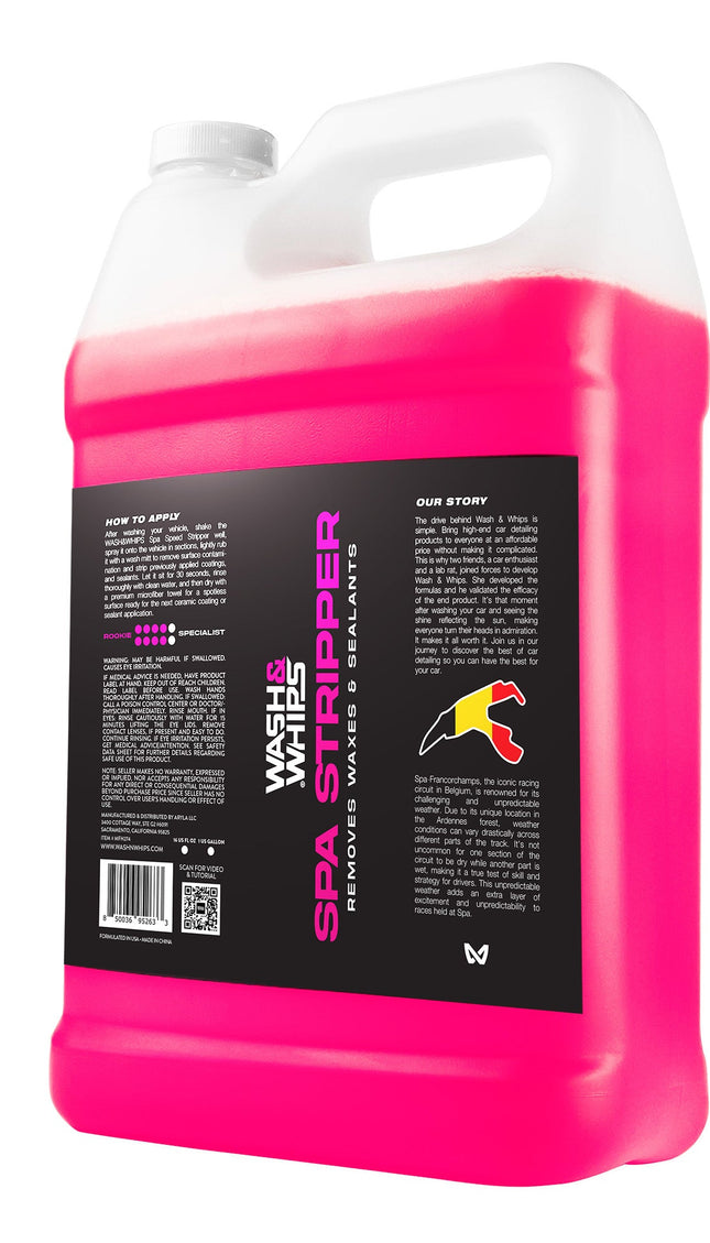 WASH&WHIPS SPA Stripper - Removes Waxes & Sealants